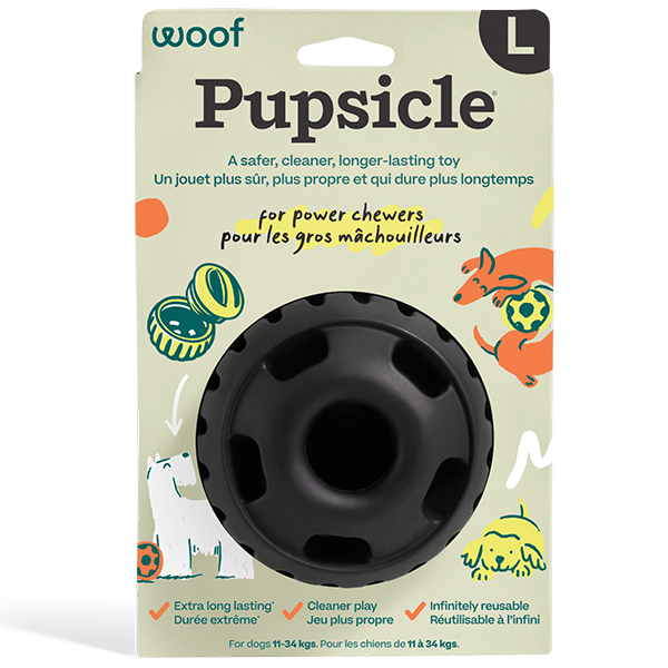 Pupsicle Super Chewer Black