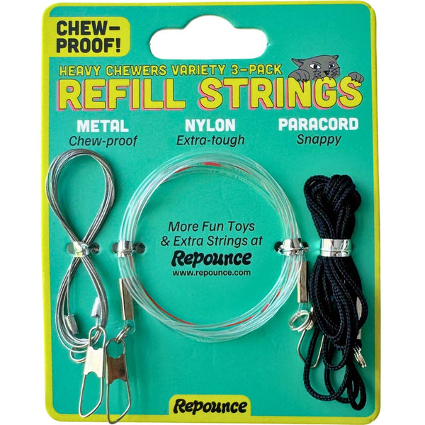 Forever Stick Heavy Chewers Pack, Replacement Strings For Forever Stick™