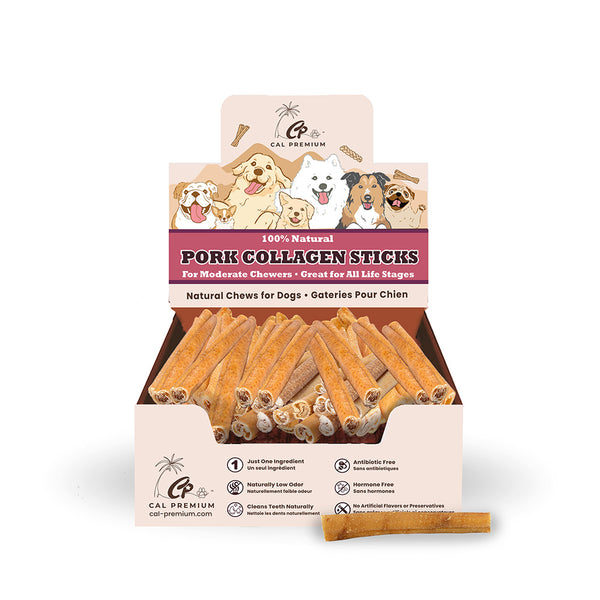 Cal Premium Pork Collagen Stick 4-6in