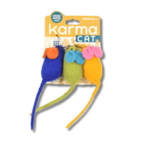 Karma Cat Mouse 3 Pack
