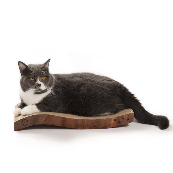Necoichi Ripple Reversible Scratcher (Dark Cherry)