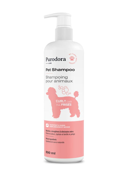 Purodora Pet Shampoo for Curly Coats