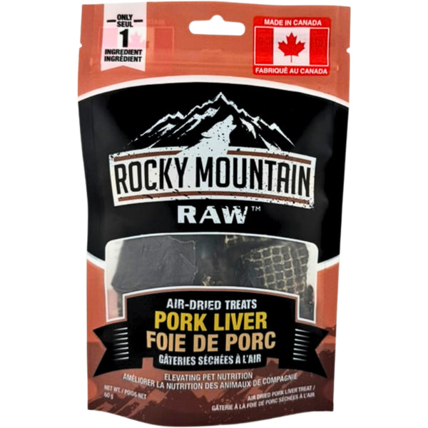 Rocky Mountain Raw Pork Liver Bites