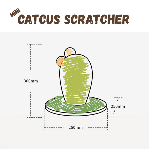 One For Pets - Cat Scratcher - Catcus - Mini