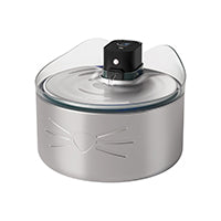 Catit PIXI Cordless Stainless Steel UV-C Drinking Fountain - 5L (1.3 gal)