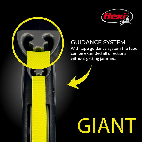 Giant Neon Flexi Leash