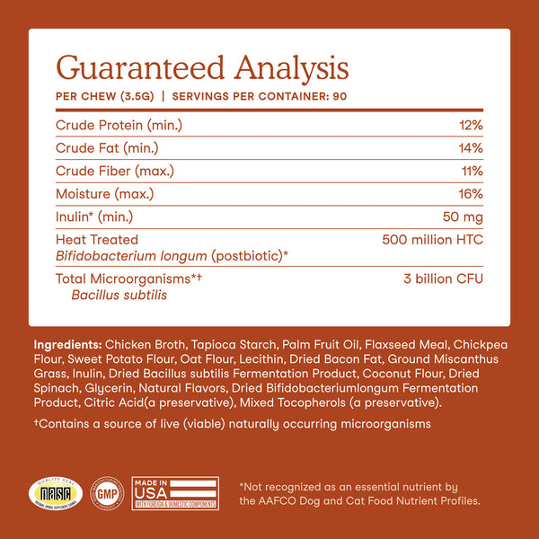 Fera Pets Probiotic Chews 90 Soft Chews