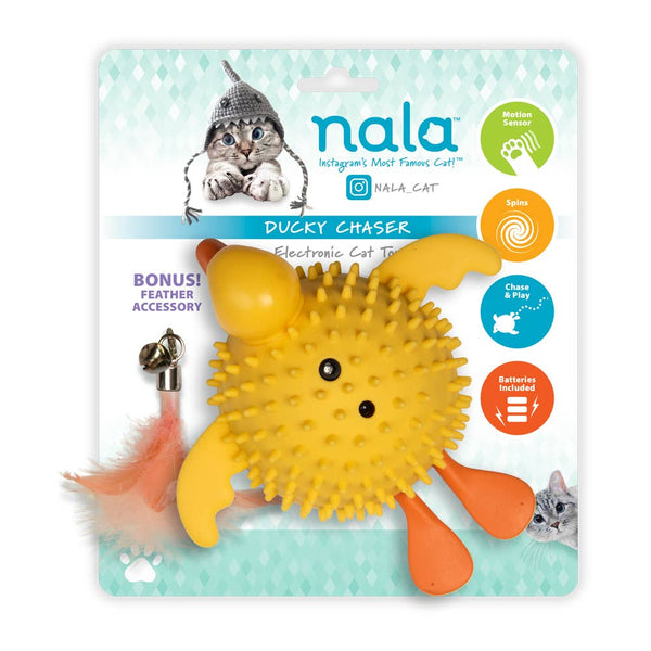 Motion Activated Ducky Chaser Cat Toy – Nala