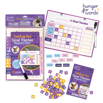 Brightkins Hunger for Words Talking Pet Goal Tracker Dog Training Aid