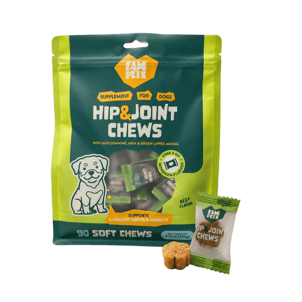 Fampets Hip and Joint Chews 30 count