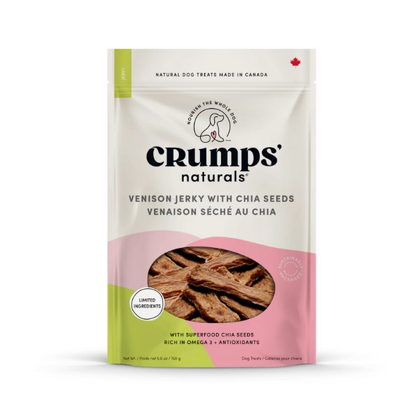 Crumps Venison Jerky with Chia Seed 158g