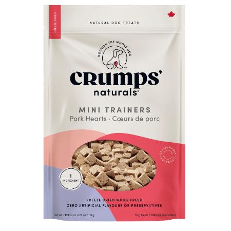 Crumps Mini Trainers Pork Heart 115g
