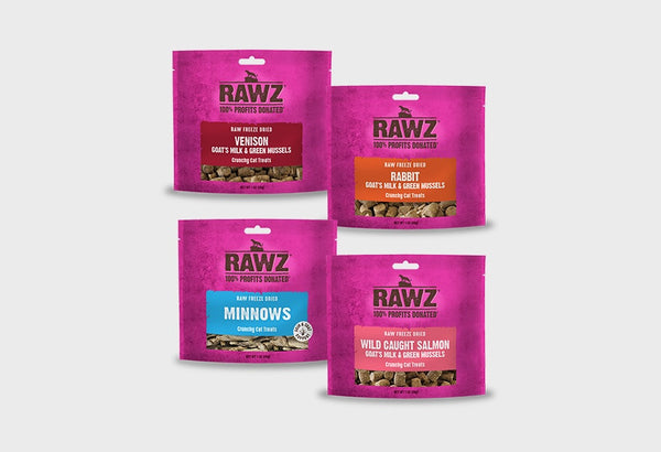 RAWZ Freeze Dried Cat Treats with Goats Milk 1oz