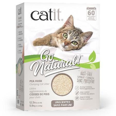 Catit Go Natural Pea Husk Litter 12.5lbs
