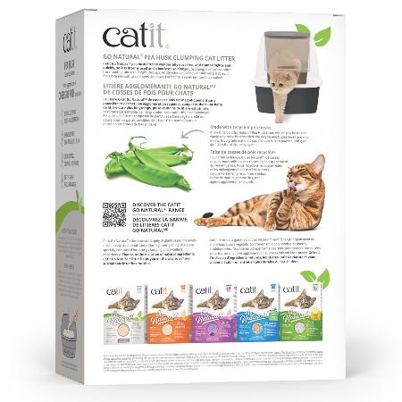 Catit Go Natural Pea Husk Litter 12.5lbs