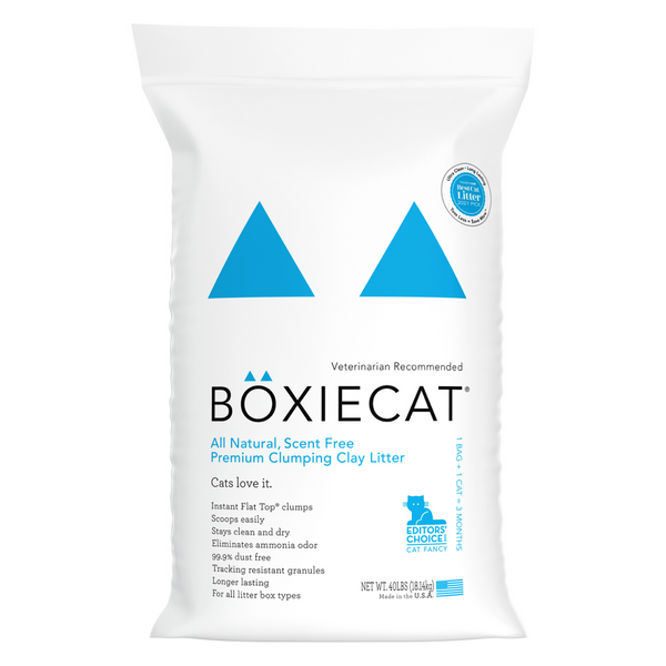 Boxie Cat Premium Clumping Clay 40lb