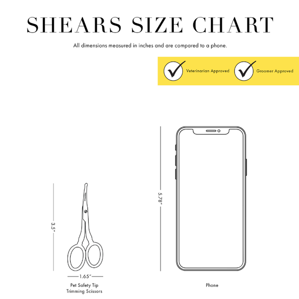 Tweezerman Pet Safety Trimming Scissors