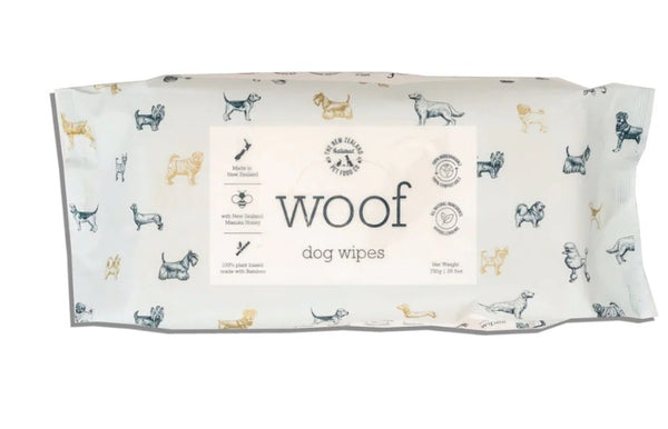 Woof Manuka Honey Wipes