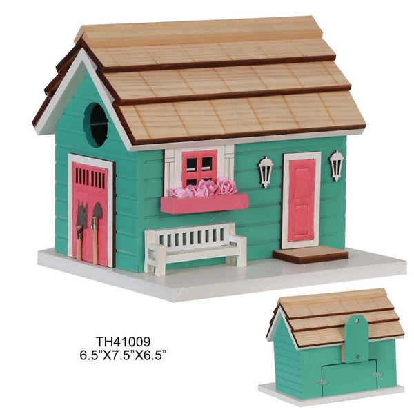 Rustic Country Home Bird House For Garden