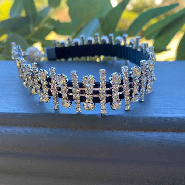 Midnight At the Ritz Collar Size 26 Lobster Clip