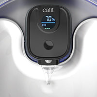 Catit PIXI Cordless Stainless Steel UV-C Drinking Fountain - 5L (1.3 gal)