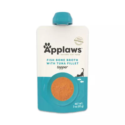 Fishbone Broth with Tuna Fillet Topper