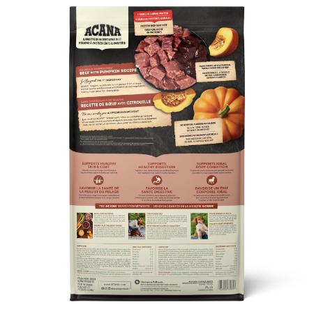Acana Beef with Pumpkin Recipe
