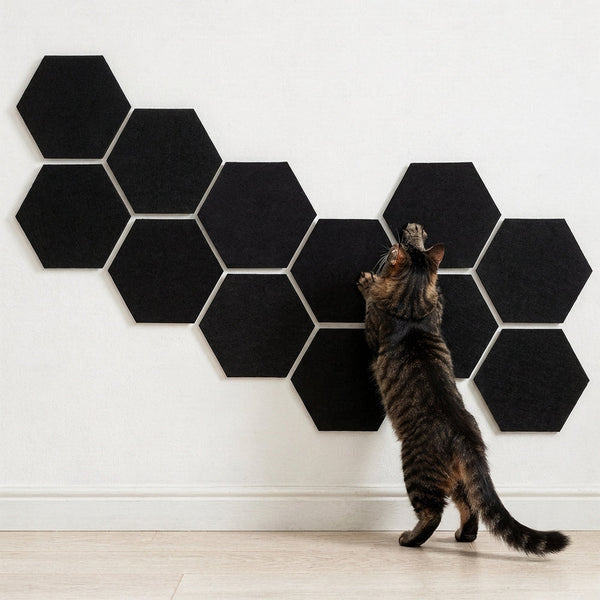 Noba Hexagon Wall Scratchers 3 Pack