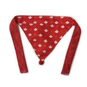 Huxley & Kent Bandana, Maple Leaf Red