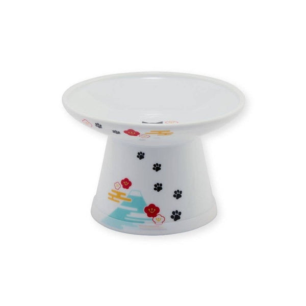 Extra Wide Raised Cat Food Bowl (Fuji Limited Edition)