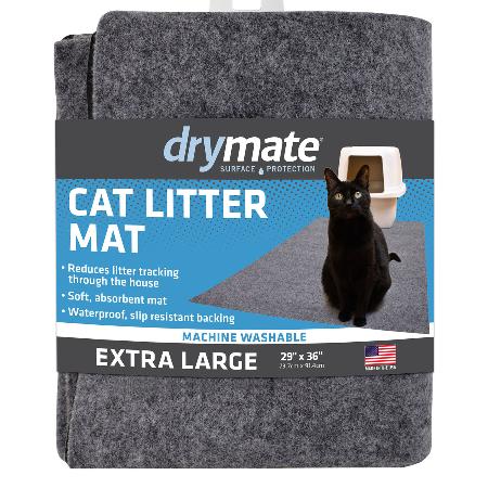Cat Litter Mat - Savannah Grey (29"
x36")