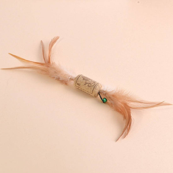 Cheerhunting Moo Feather Ring Interactive Chase Cat Toy