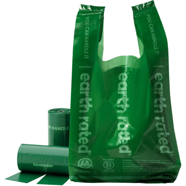 Earth Rated Handle Bags on Refill Rolls 120 bags