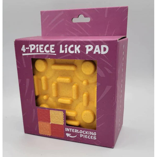 Dilly's Poochie Butter Four Piece Lick Pad