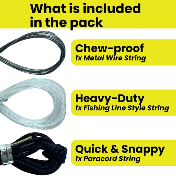 Forever Stick Heavy Chewers Pack, Replacement Strings For Forever Stick™