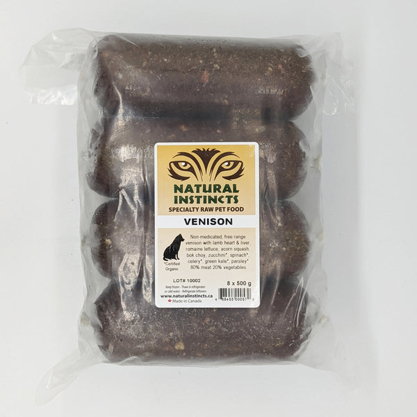 Natural Instincts Venison & Veggies 8×500