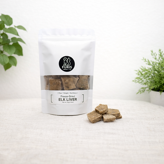 Freeze-Dried Elk Liver