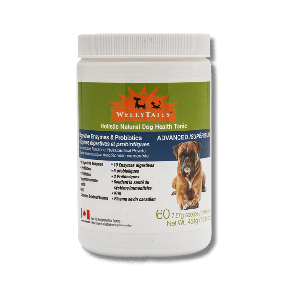 WellyTails Digestive Enzymes & Probiotics 454g