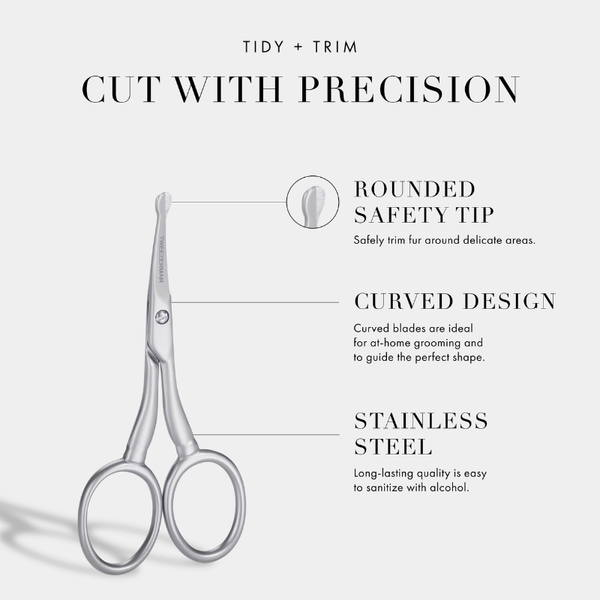 Tweezerman Pet Safety Trimming Scissors