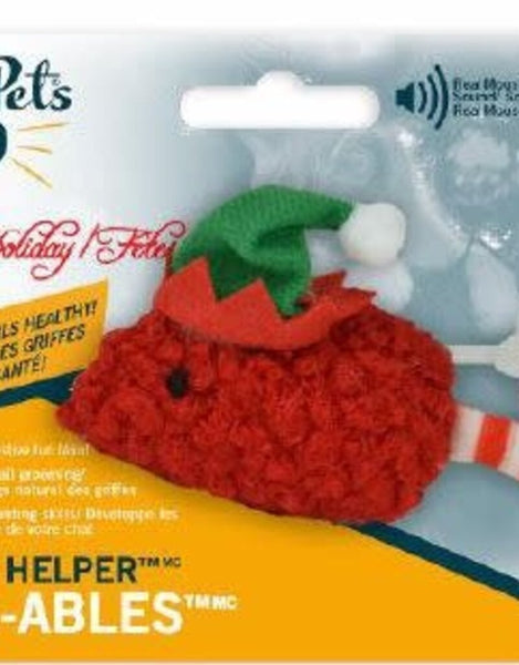 Our Pets Santa's Helper Cat Toy