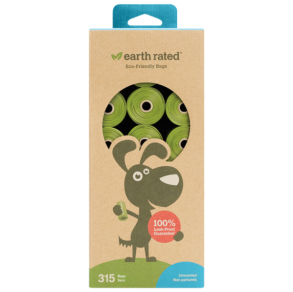 Earth Rated Eco Friendly Bags 315 count 21 rolls