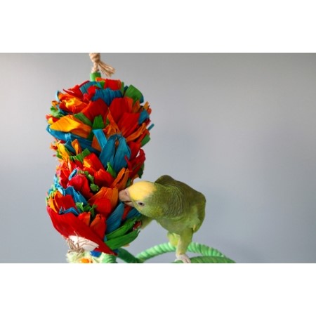 HARI Smart Play Corn Silk Cascade Bird Toy Large
