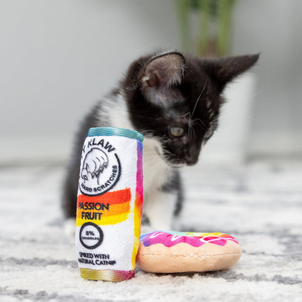 Kittiebelles Plush Donut+Kitty Klaw 2pk