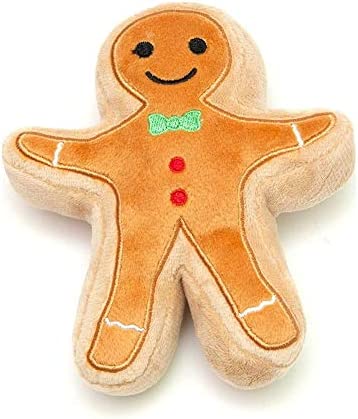 Midlee Gingerbread Man with Squeaker 5"