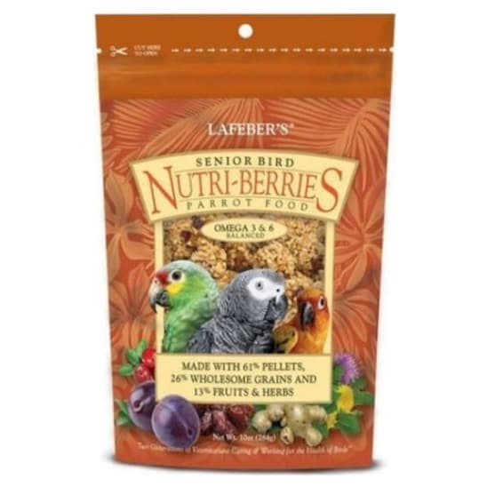 Lafeber Senior Bird Nutri-Berries Parrot Food - 10 oz