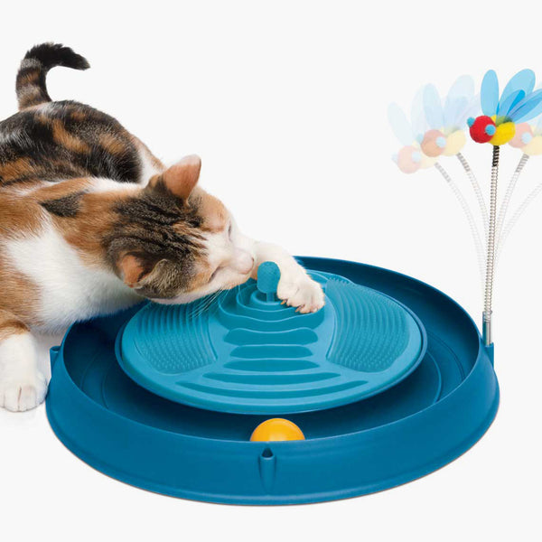 Catit Play Massager Bee and Ball Blue