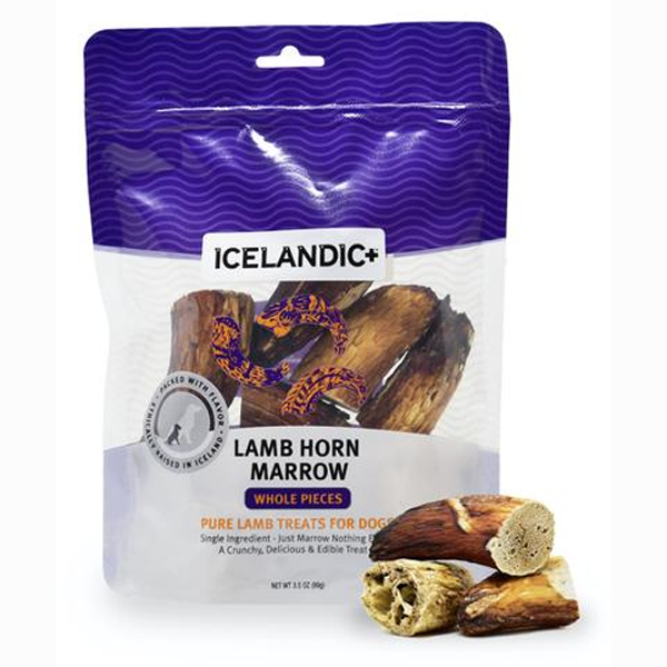 Icelandic Lamb Horn Marrow 4.5 oz Whole Pieces