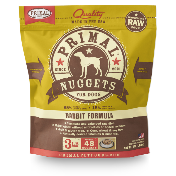 Primal Dog Formula Nuggets 3lbs