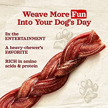 Natural Farm Bully Stick Braid