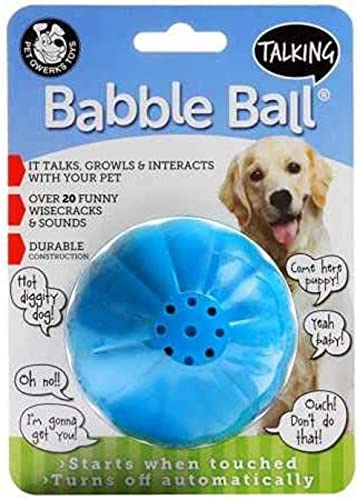 Pet Qwerks Large Talking Babble Ball